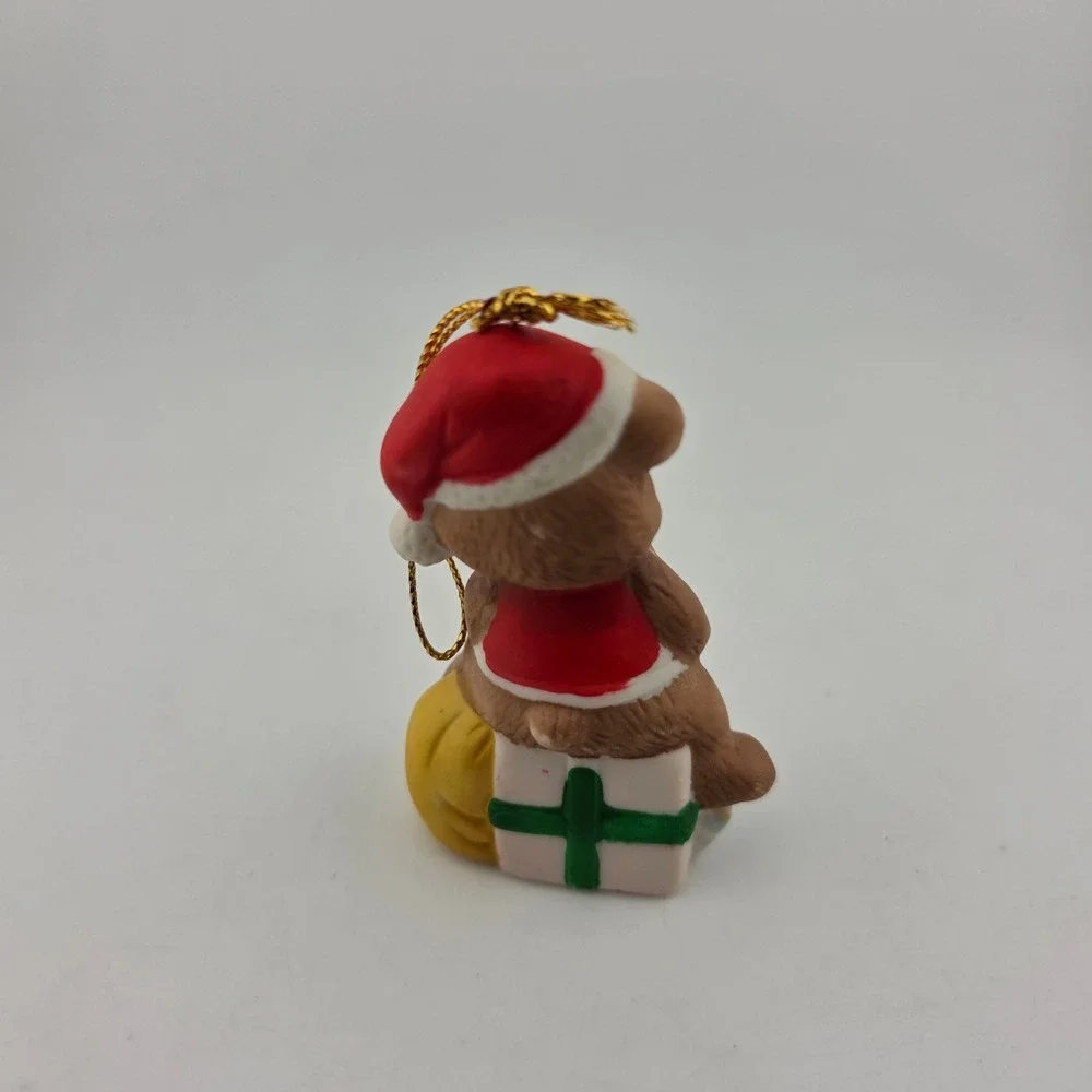 CITGO Vintage‎ Christmas Ornaments 5pc 1992-1993 7-Eleven Penguin Bear Santa Mix